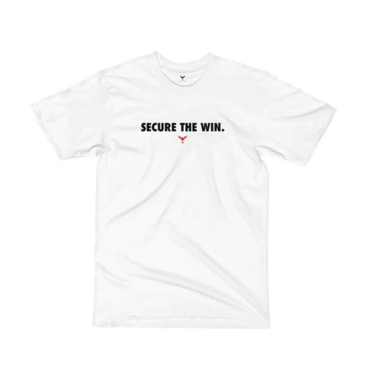 Secure The Win. TeeProudly Designed In Atlanta, GA - The Secure The Win Classic Tee features the classic Win. Logo on 100% Cotton fabric to help keep you comfortable. Fits true to sizeWin. BrandSecure