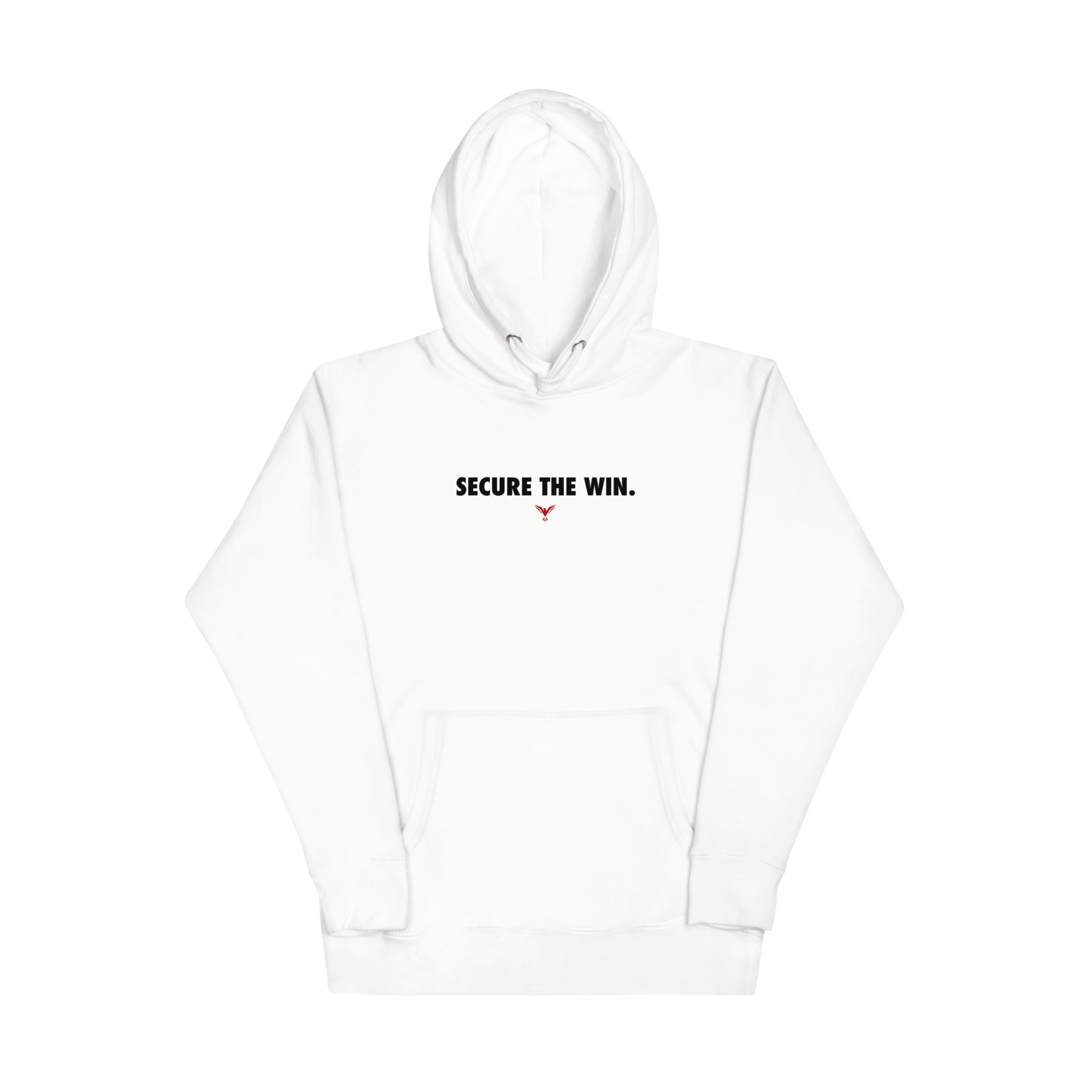 Secure The Win. HoodieProudly Designed In Atlanta, GA - The Secure The Win. Hoodie features the classic Win. Logo on 100% Cotton fabric to help keep you comfortable. Fits true to size. The Win BrandSecure
