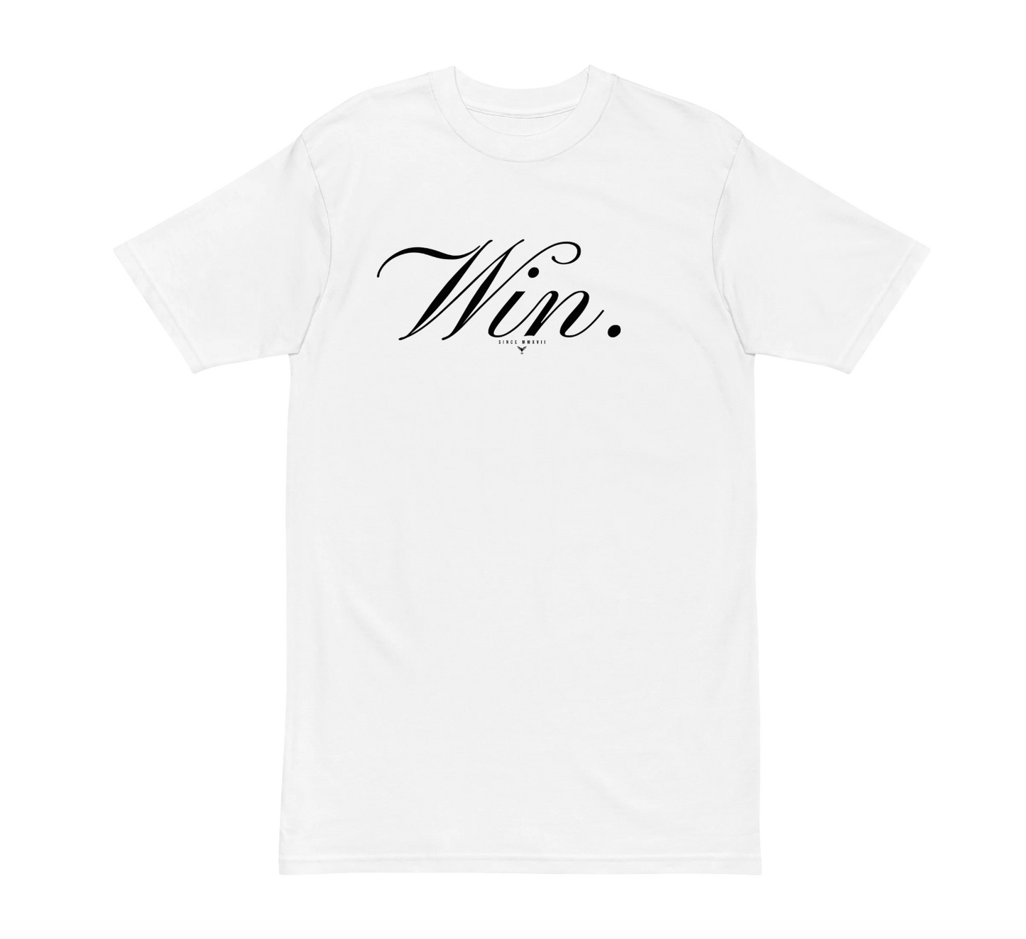Win. Script TeeProudly Designed In Atlanta, GA - The Win. Script features the classic Win. Script Logo on 100% Cotton fabric to help keep you comfortable. Fits true to size. Win. BrandScript Tee