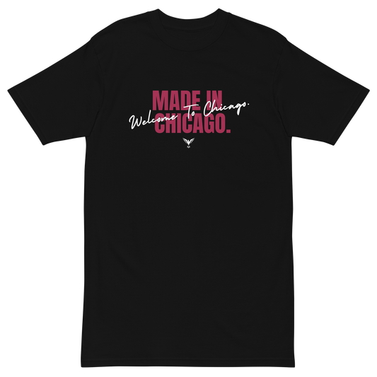 Made In Chicago Script Tee