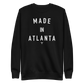 Made In Atlanta CrewneckThe AAWOL Made In Atlanta Crewneck features a simple message on 100% Cotton fabric to help keep you comfortable. The "Made In Atlanta" Crewneck promotes and tells thSweatshirtAAWOLAtlanta Crewneck