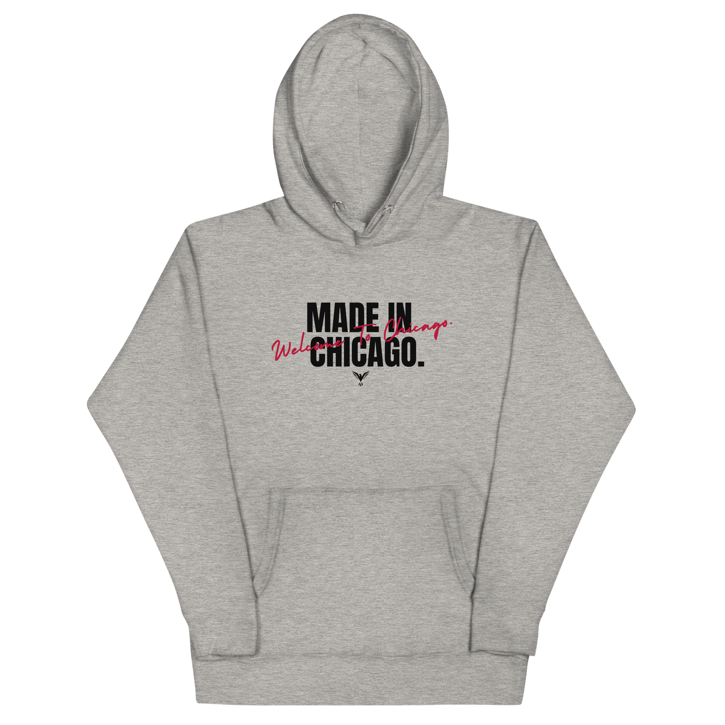 Made In Chicago Script Hoodie